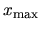 $x_{\rm max}$