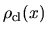 $\rho_{\rm cl}(x)$