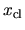 $x_{\rm cl}$