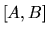 $[A,B]$