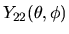 $\displaystyle Y_{22}(\theta,\phi)$