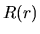 $R(r)$