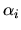 $\alpha_i$