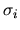$\sigma_i$