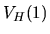$V_H(1)$